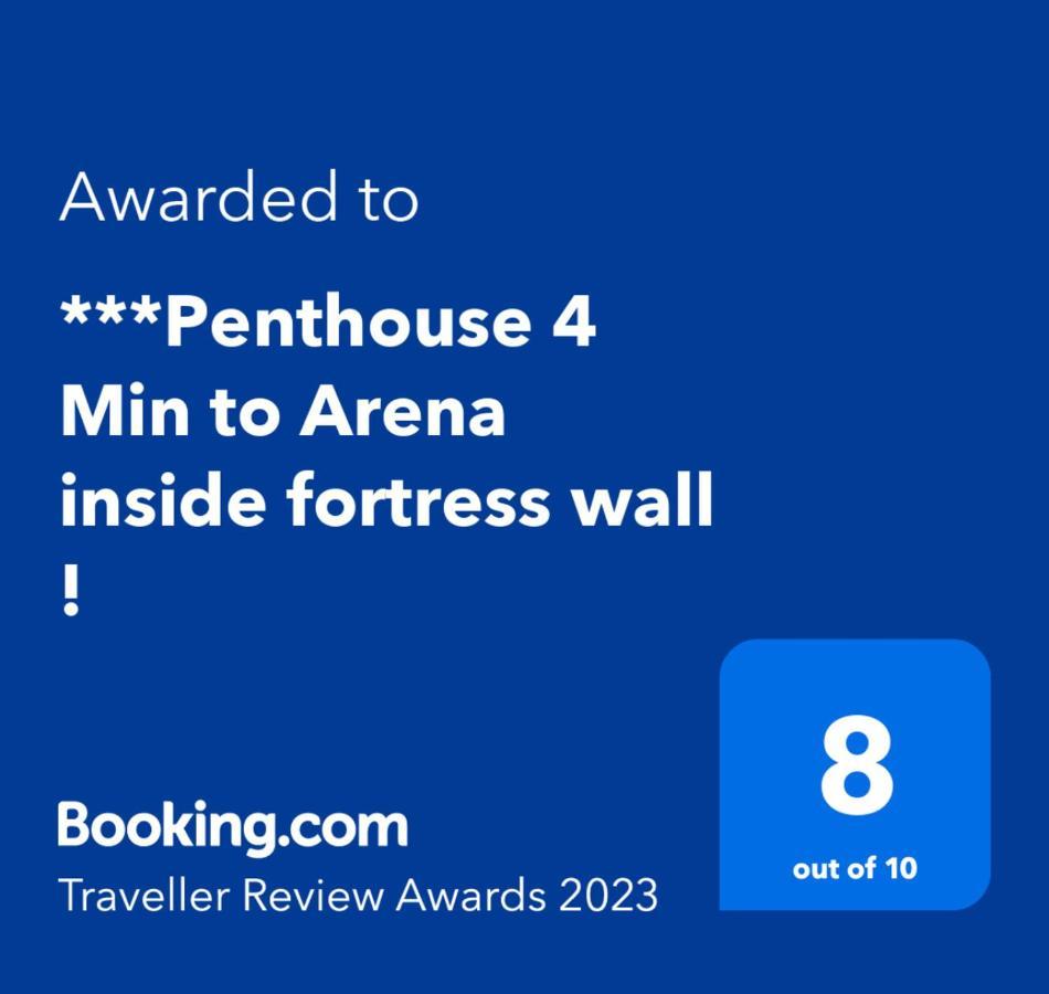 ***Penthouse 4 Min To Arena Inside Fortress Wall ! เวโรนา ภายนอก รูปภาพ